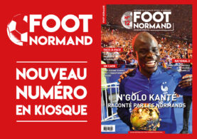 N'Golo Kanté en UNE du magazine FOOT NORMAND