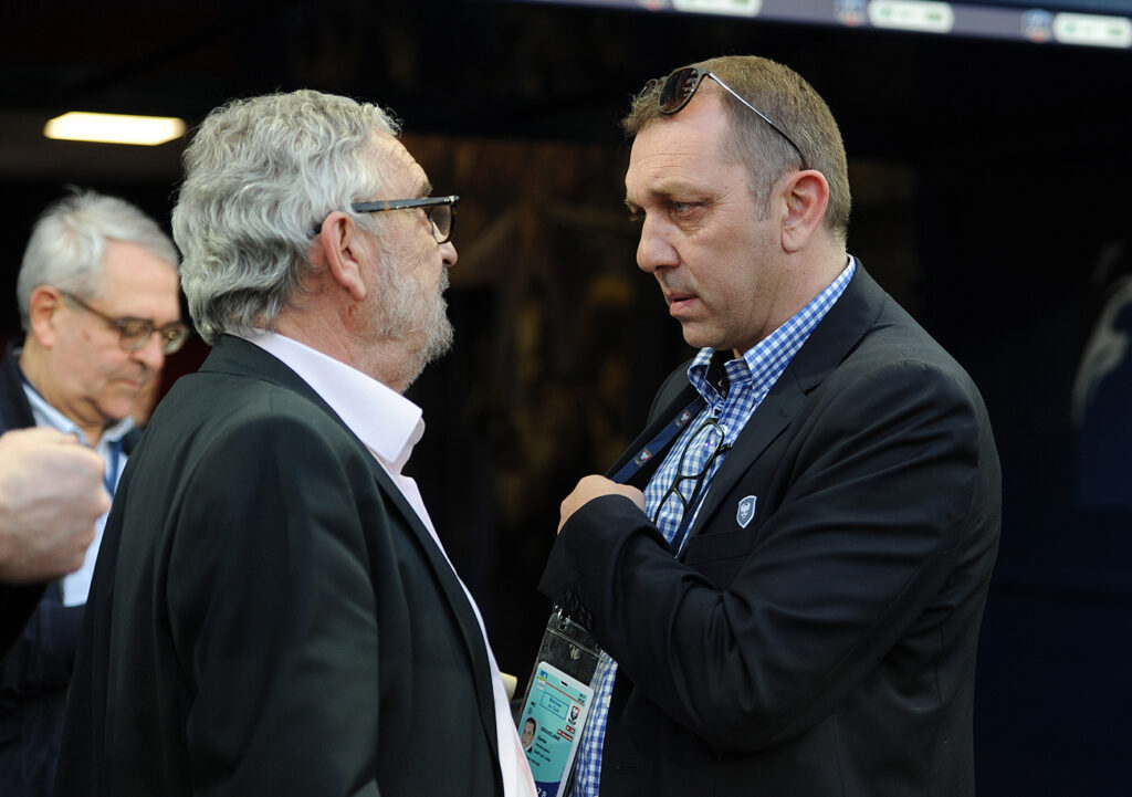 Fortement lié à Jean-François Fortin, Xavier Gravelaine a rendu hommage à l'ex-président du Stade Malherbe.