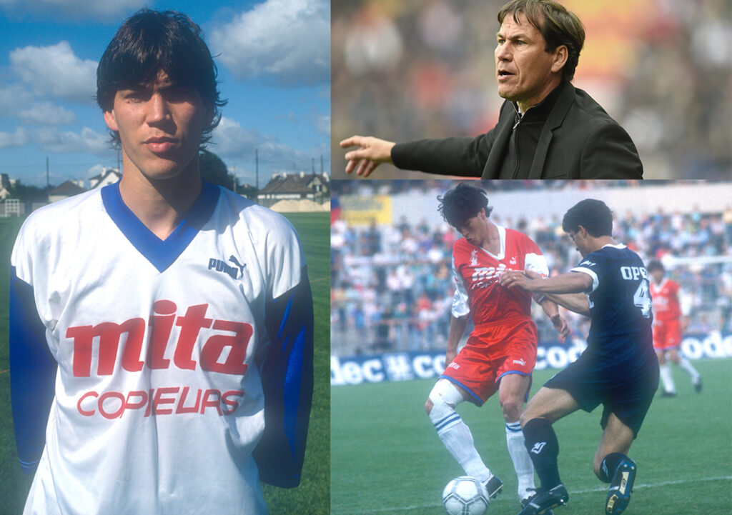 Bien avant de prendre la direction de l'OM en octobre 2016, Rudi Garcia avait défendu les couleurs du Stade Malherbe durant trois saisons (1988-1991).