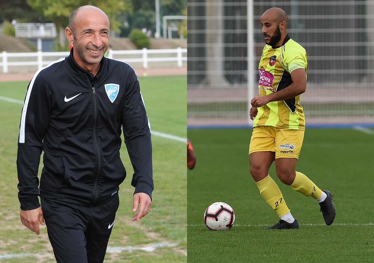 Romain Djoubri et Mohamed Benmansour (ici, sous les couleurs d'Evreux, son ancien club) souhaitaient collaborer ensemble depuis plusieurs saisons. C'est désormais chose faite depuis le début de l'année 2019.