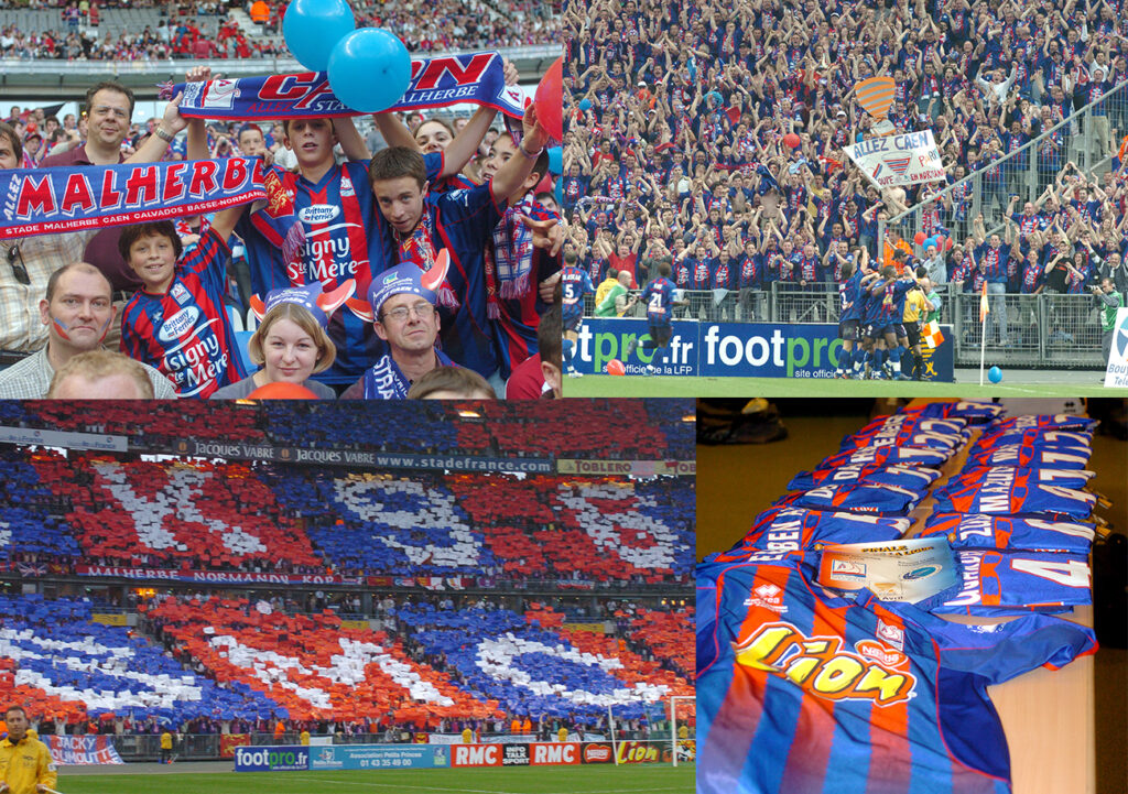 Malgré l'énorme déception de la défaite en finale contre Strasbourg (2-1) en 2005, la Coupe de la Ligue aura permis au Stade Malherbe de vivre l'une des plus belles épopées de son histoire avec notamment le soutien du peuple « Rouge et Bleu » qui s'était massivement déplacé au Stade de France.