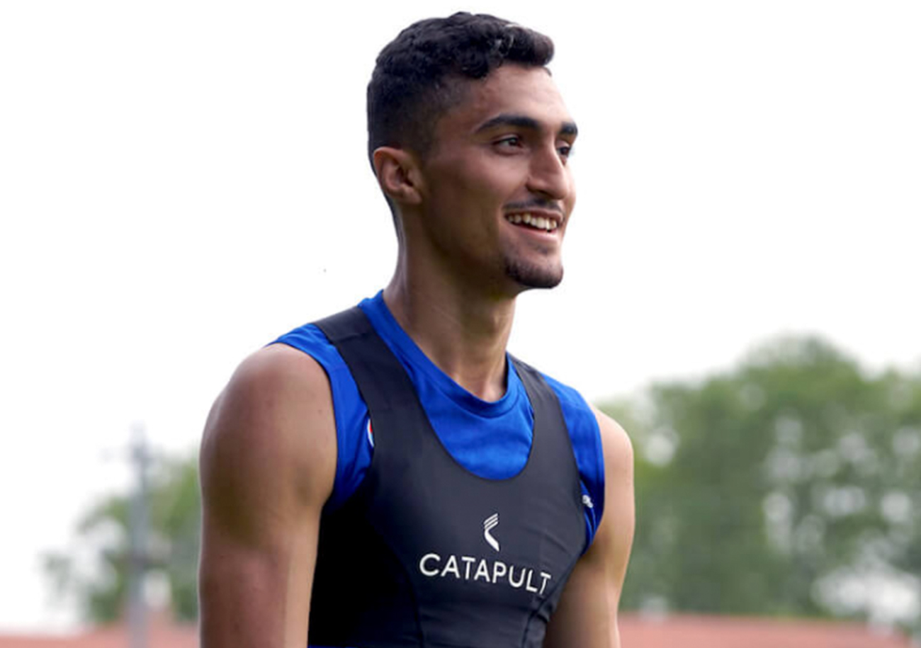 Sous contrat jusqu'en 2021 avec Strasbourg (L1), Moataz Zemzemi va être prêté à l'US Avranches (N1). ©RC Strasbourg