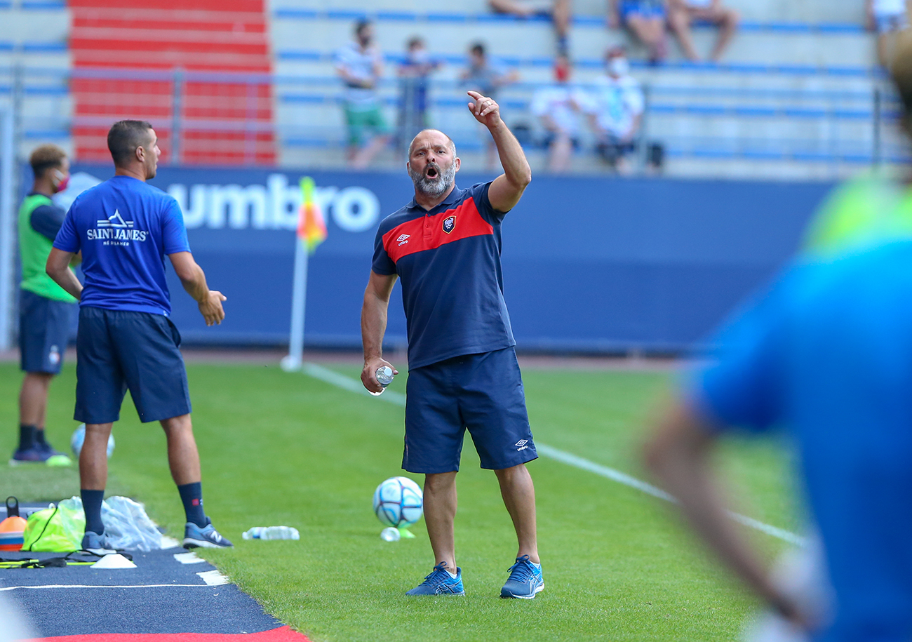 Contre Amiens, Pascal Dupraz a testé pour la première fois la règle des cinq changements. ©Damien Deslandes