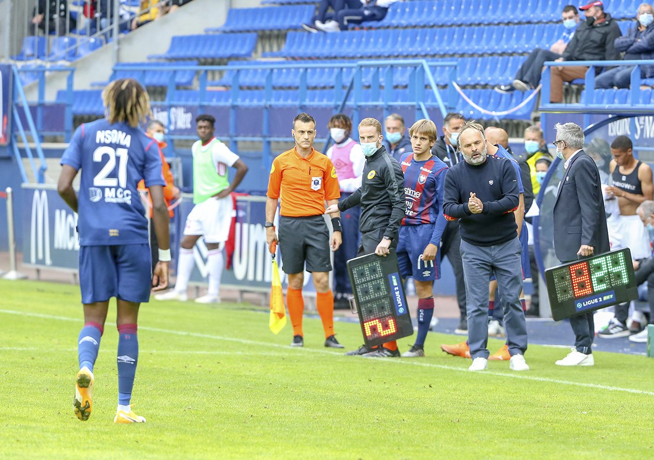 "Qui va me dire que c'était évident que (Kélian) Nsona vienne avec nous dès notre première semaine la saison dernière", rappelle Pascal Dupraz. ©Damien Deslandes