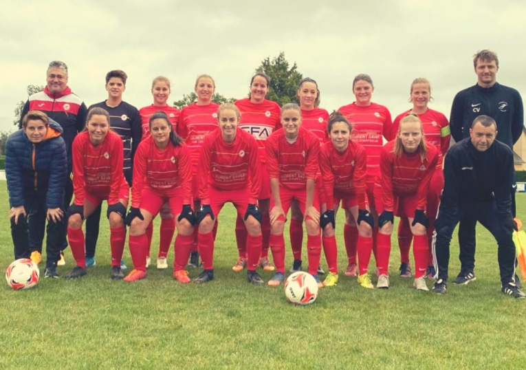 Les joueuses de l'OC Briouze, en plus de se montrer brillantes sur le front de l'attaque, ont tout bonnement remporté tous leurs matchs cette saison, Coupe de France et championnat confondus. ©OC Briouze