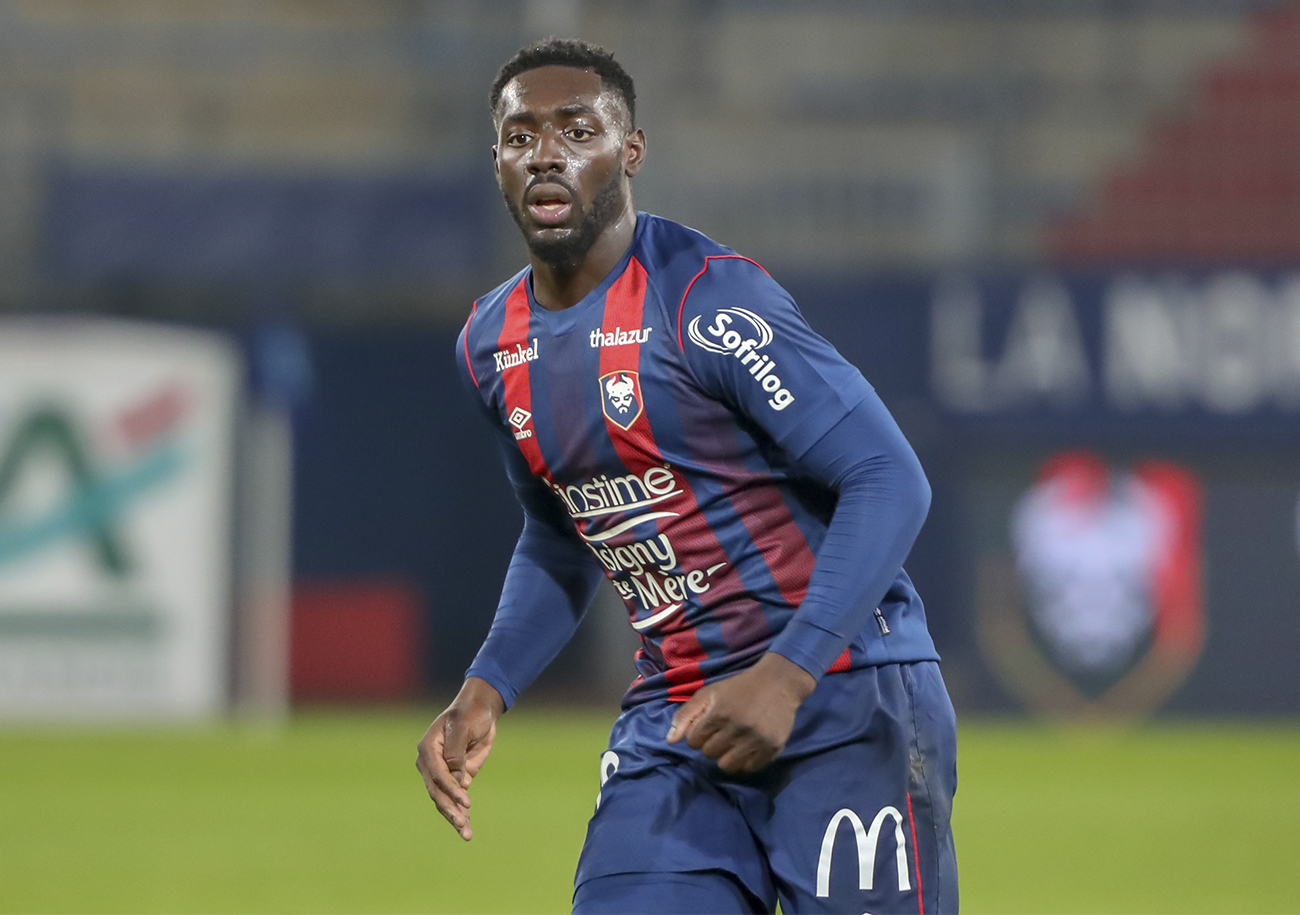 Depuis son arrivée à Caen début octobre, Alexandre Mendy attend toujours de débloquer son compteur. ©Damien Deslandes