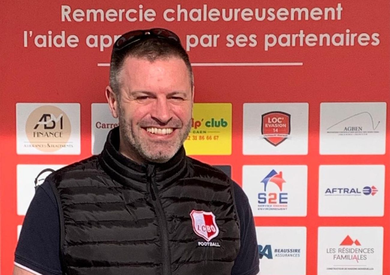 Président du club de Bretteville-sur-Odon (R2), Cédric Garnier est l'une des surprises de la liste de Michel Moulin, candidat à la présidence de la FFF. ©CG
