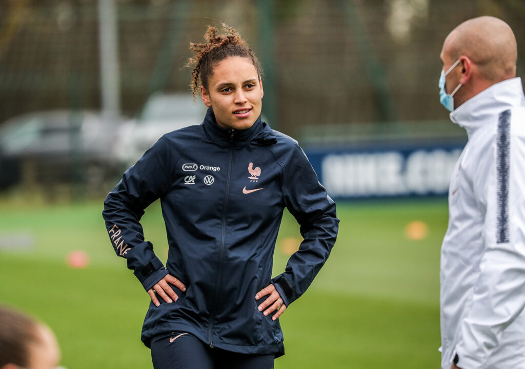 Ella Palis compte quatre sélections avec l'équipe de France A. ©Damien Deslandes