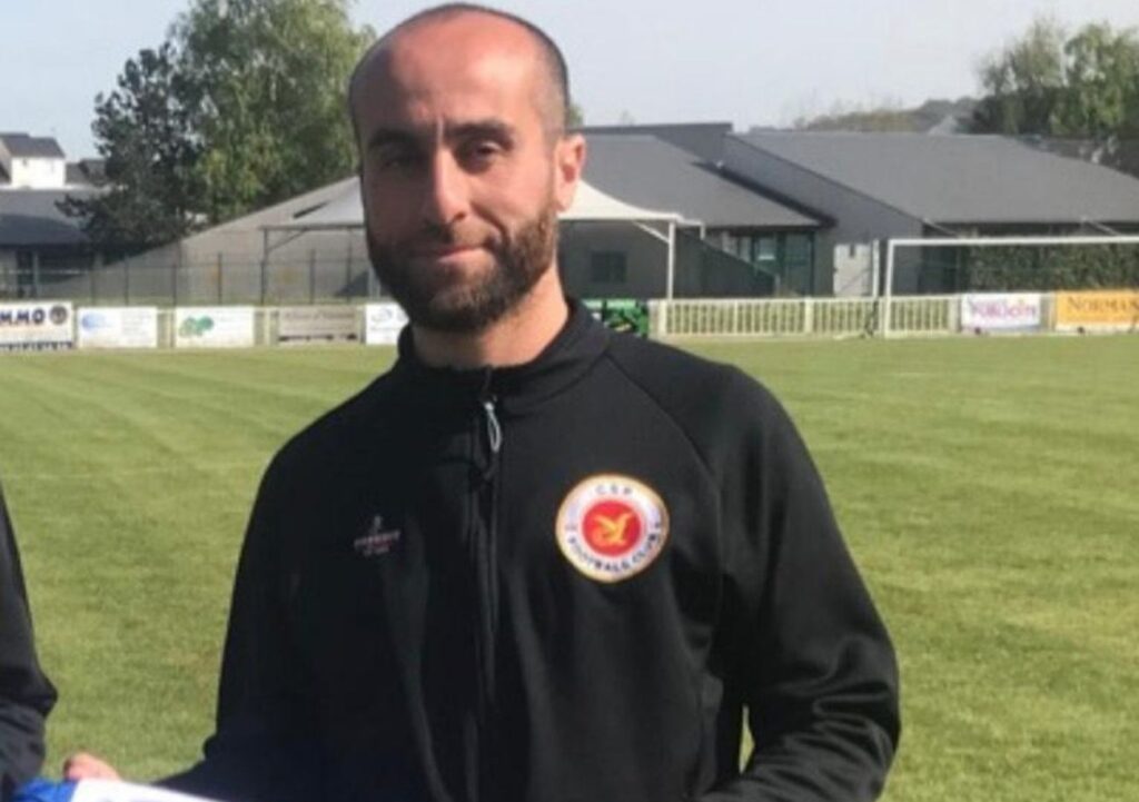 L'ancien joueur de Belenenses au Portugal vient d'être nommé entraîneur de l'équipe première de Caudebec Saint-Pierre (R2). ©CSP Foot