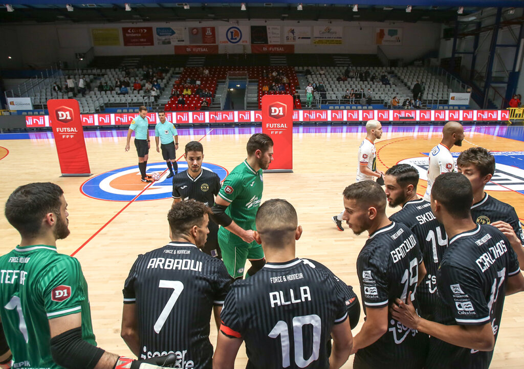 Après trois défaites lors des trois premières journées, les Hérouvillais tenteront de décrocher leurs premiers points contre Toulouse, ce samedi, au Palais des Sports. ©Damien Deslandes