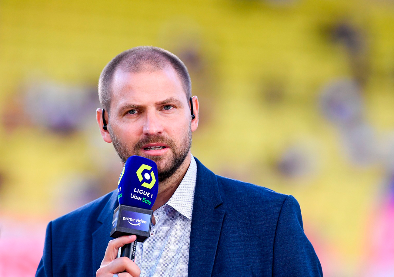 Depuis cette saison, Mathieu Bodmer est consultant pour Amazon Prime Video qui diffuse 80% de la Ligue 1 et de la Ligue 2. ©FEP