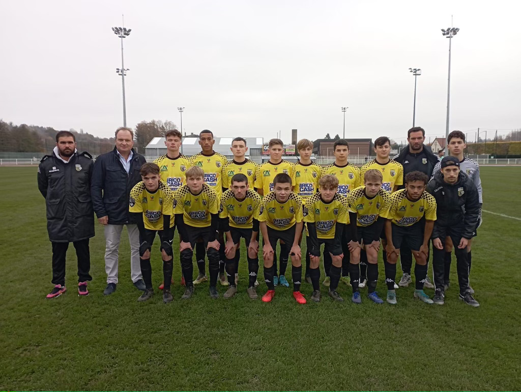 Au coeur d'une aventure pleine d'émotion, la jeunesse lexovienne va affronter ce dimanche le PSG en 1/64es de finale de la Coupe Gambardella. ©CA Lisieux