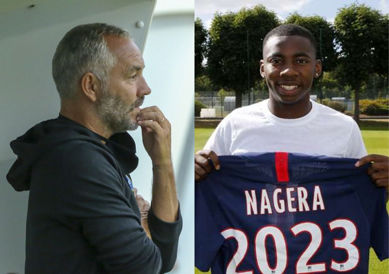 Fred Reculeau attendait un joueur du profil de Kenny Nagera. Le voilà exaucé. ©PSG.fr