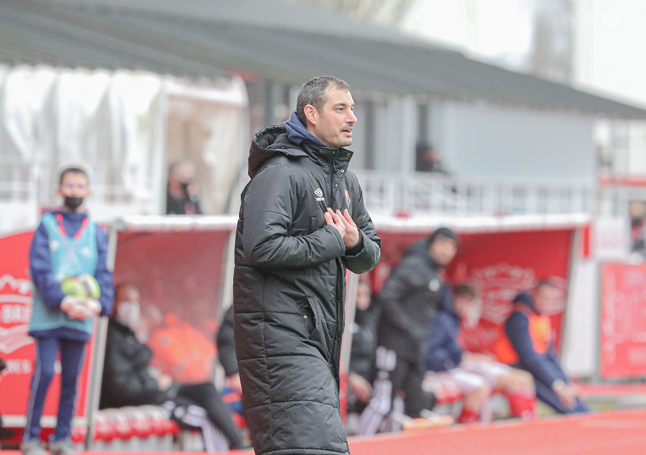 A Clairefontaine pour l'obtention de son diplôme de « Formateur », Nicolas Seube devra suivre la dernière ligne droite de la préparation du quart de finale de Gambardella à distance. ©Damien Deslandes