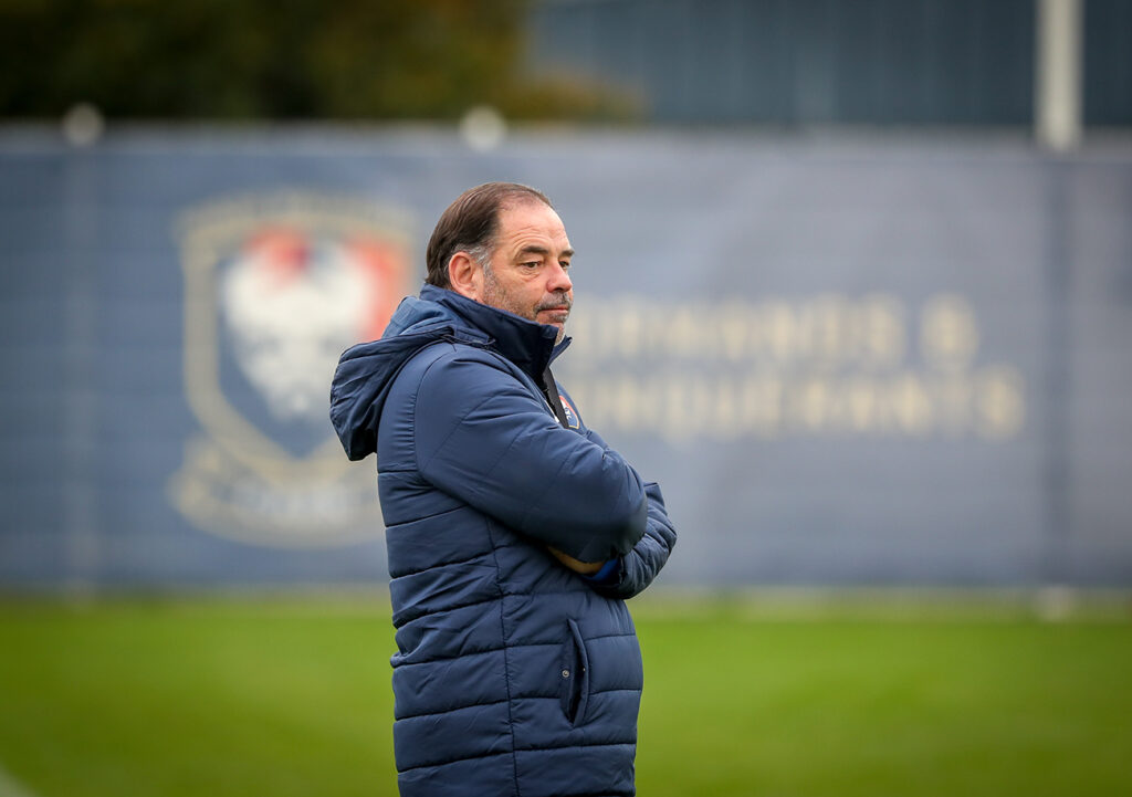 Pour le déplacement à Pau, Stéphane Moulin, une fois n'est pas coutume, dispose d'un effectif quasi au complet à l'exception de Benjamin Jeannot (reprise) et Jonathan Rivierez (suspendu) sans oublier Mehdi Chahiri (blessé de longue durée). ©Damien Deslandes