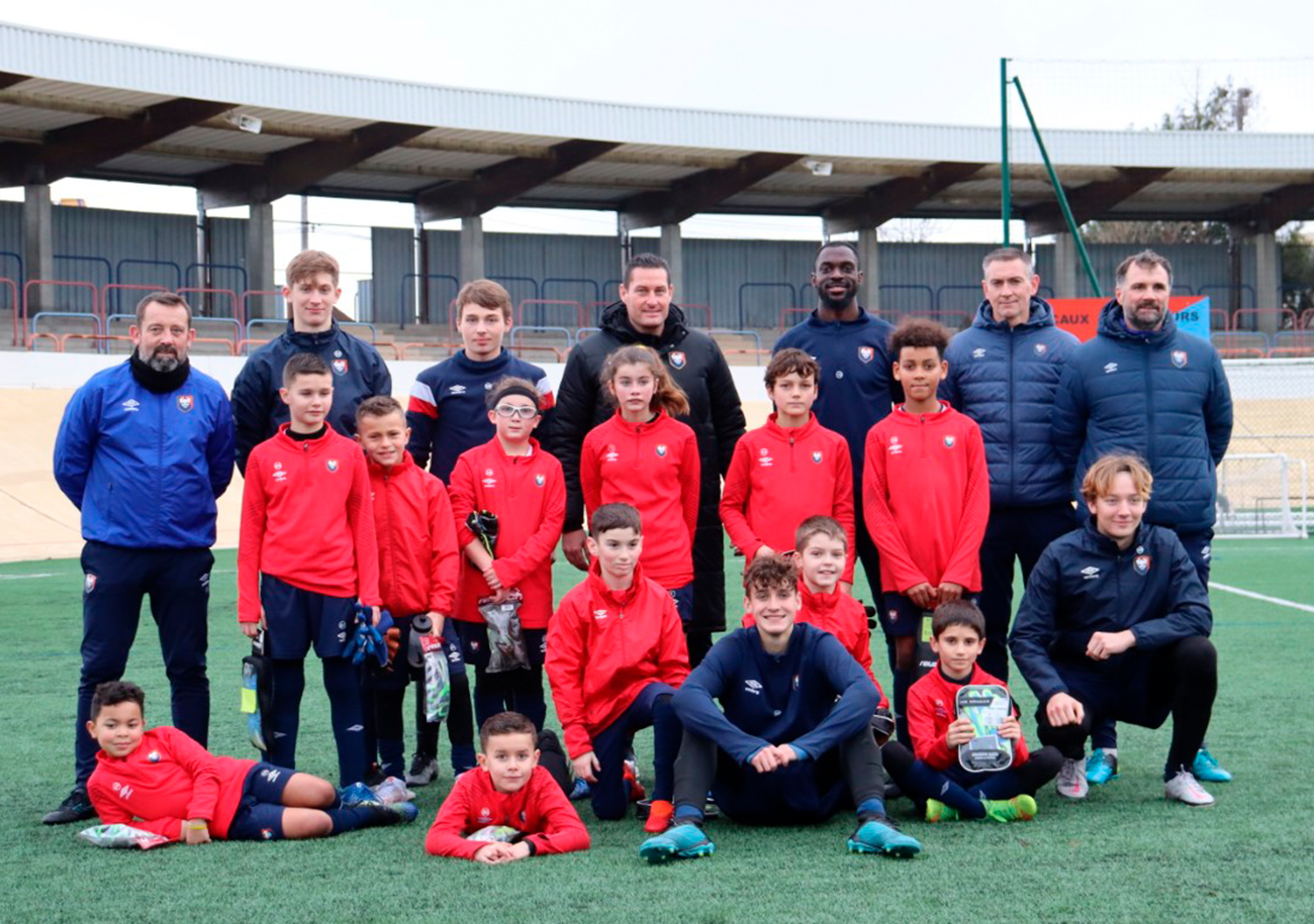 Le 12 janvier, les gardiens de l’école de foot, de la préformation et du centre se sont retrouvés, sous la direction de leurs éducateurs (Fabrice Catherine, Yann Chevallier, Sébastien Moncé et Eddy Costil), pour une séance commune. ©SM Caen