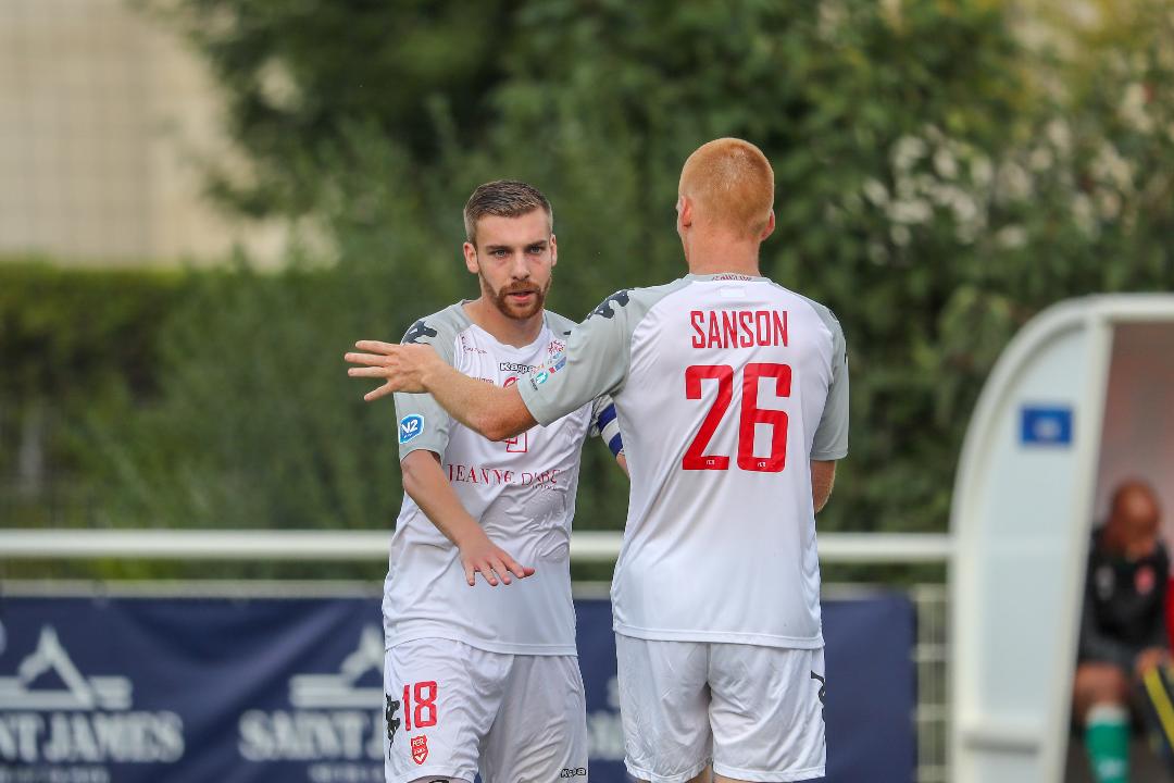 Clément Bassin et Valentin Sanson ne veulent pas seulement décrocher le maintien, ils veulent emmener leur club le plus haut possible en cette fin de saison. ©Damien Deslandes