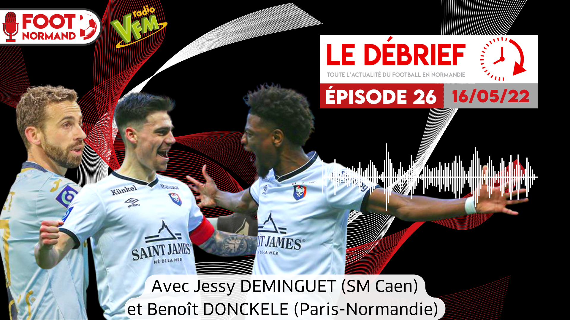 Capitaine du Stade Malherbe, Jessy Deminguet est l'invité du 26e épisode du Débrief.