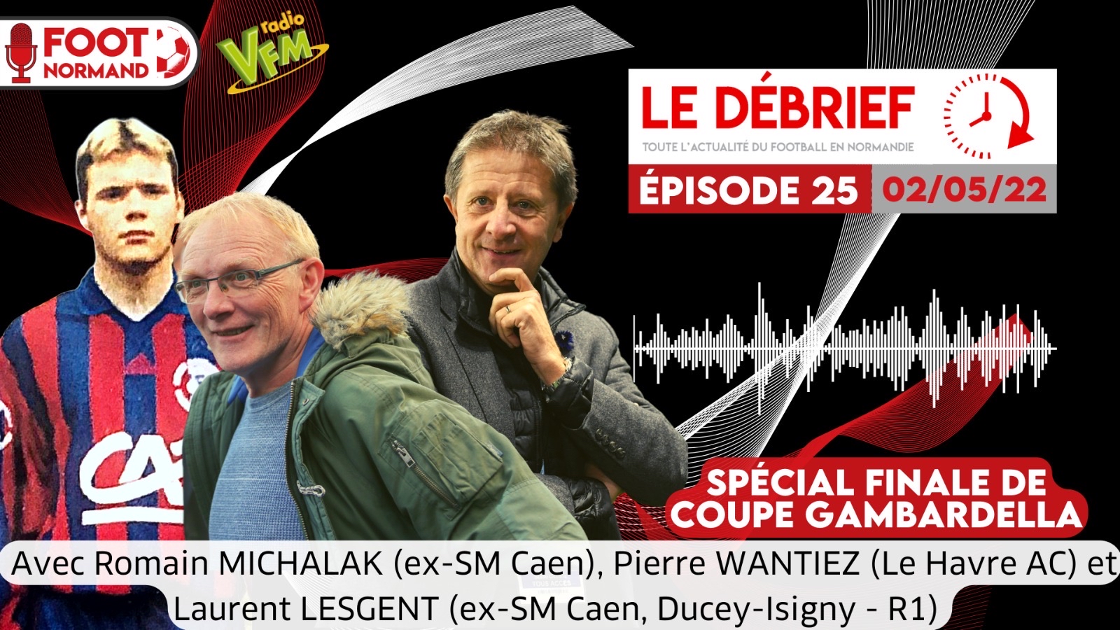 Co-entraîneur de l'US Ducey-Isigny (R1), Laurent Lesgent est l'invité de la troisième partie du 25e épisode du Débrief.