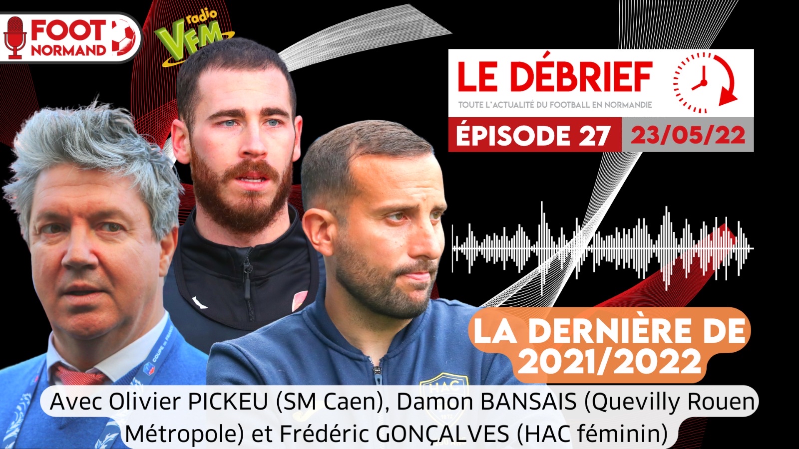 Latéral droit de QRM, Damon Bansais est l'invité de la deuxième partie du 27e épisode du Débrief.