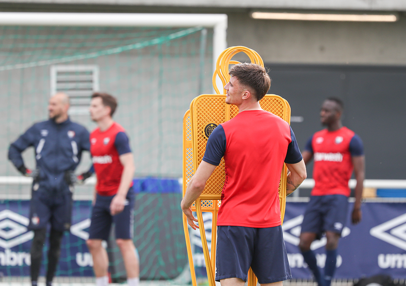 Hugo Vandermersch et les Caennais seront de retour sur le complexe de Venoix à partir du lundi 27 juin. ©Damien Deslandes