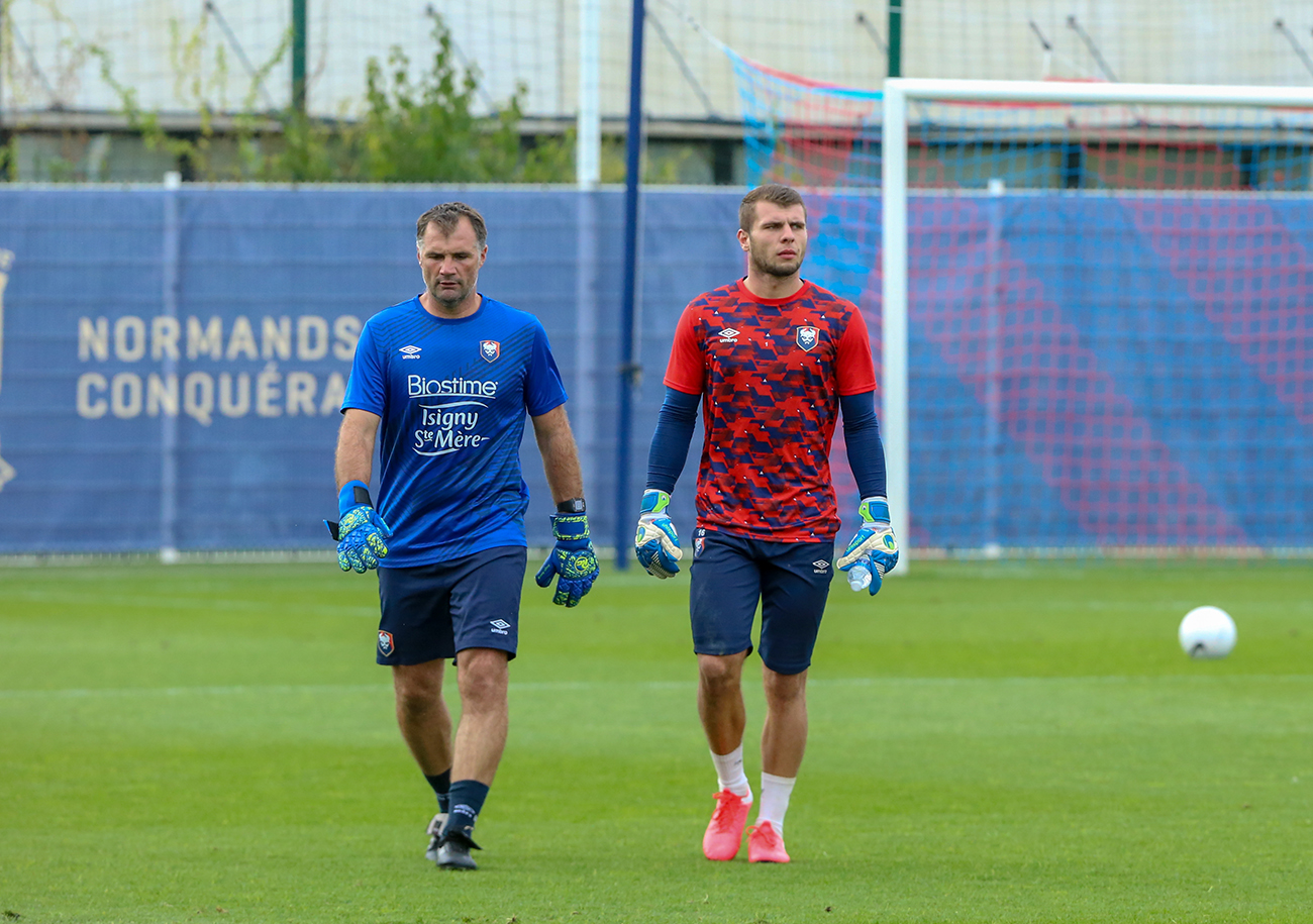 Après trois saisons comme entraîneur des gardiens du Stade Malherbe, Sébastien Moncé va donner un nouveau virage à sa carrière en devenant le coach principal du Stade Mayennais. ©Damien Deslandes
