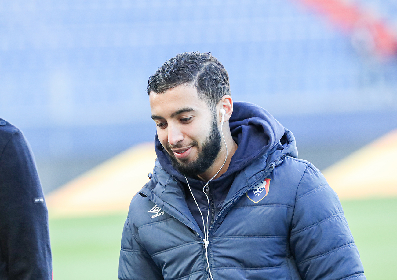 Après son prêt à Bourg-Péronnas, Ilyes Najim avait repris l'entraînement avec le Stade Malherbe. ©Damien Deslandes