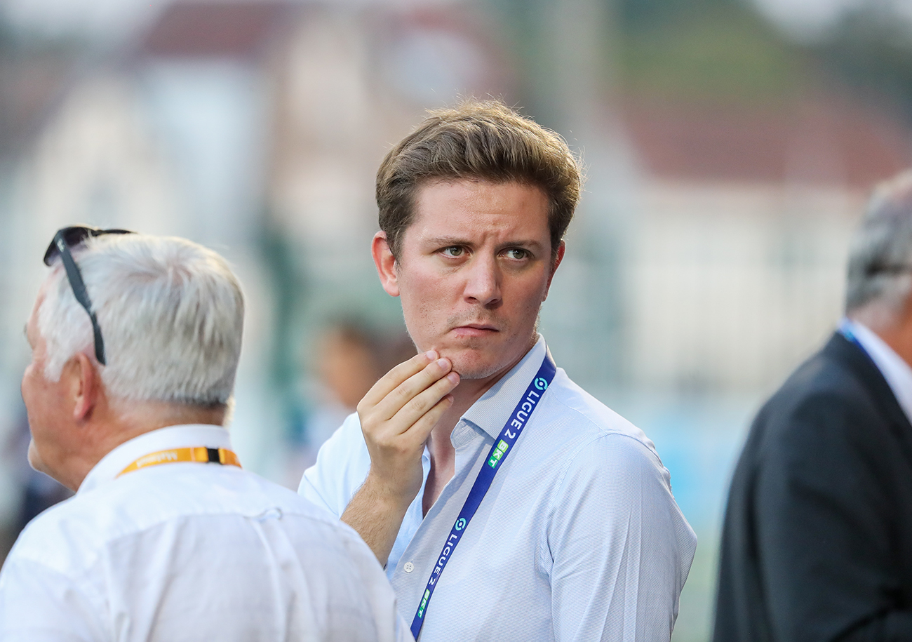 Avant de devenir DG de QRM, Arnaud Saint-André a passé trois années au Stade Malherbe, pas les meilleures de la maison caennaise ; une expérience formatrice pour le jeune dirigeant. ©Damien Deslandes