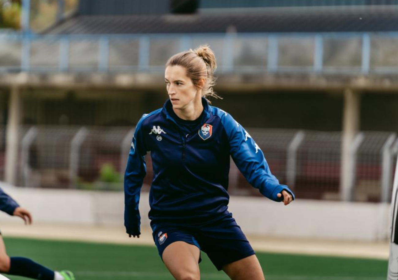 La Caennaise Margaux Huaumé estime que son équipe aura ses chances contre Bréquigny  au 1er tour fédéral. ©SM Caen