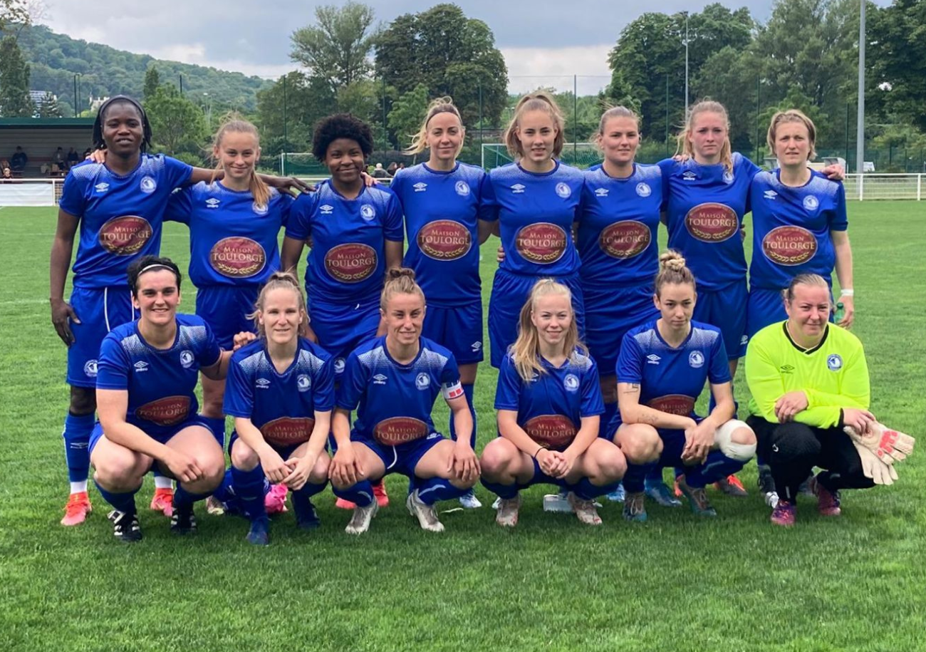 L'AS Cherbourg surfe sur la dynamique de la saison dernière et compte bien rallier le 2e tour fédéral de la Coupe de France féminine. ©David Laye