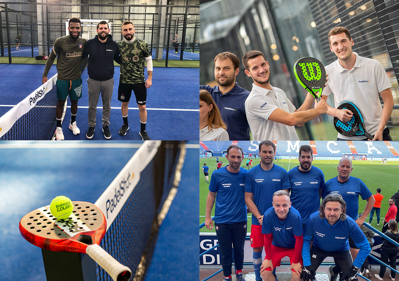 Entre le football et le padel, les liens sont étroits. Pendant la trêve Coupe du Monde, Padelshot - qui avait aligné une équipe au tournoi des partenaires de Malherbe - a accueilli les deux ex-Caennais Thomas Lemar et Nicolas Benezet.