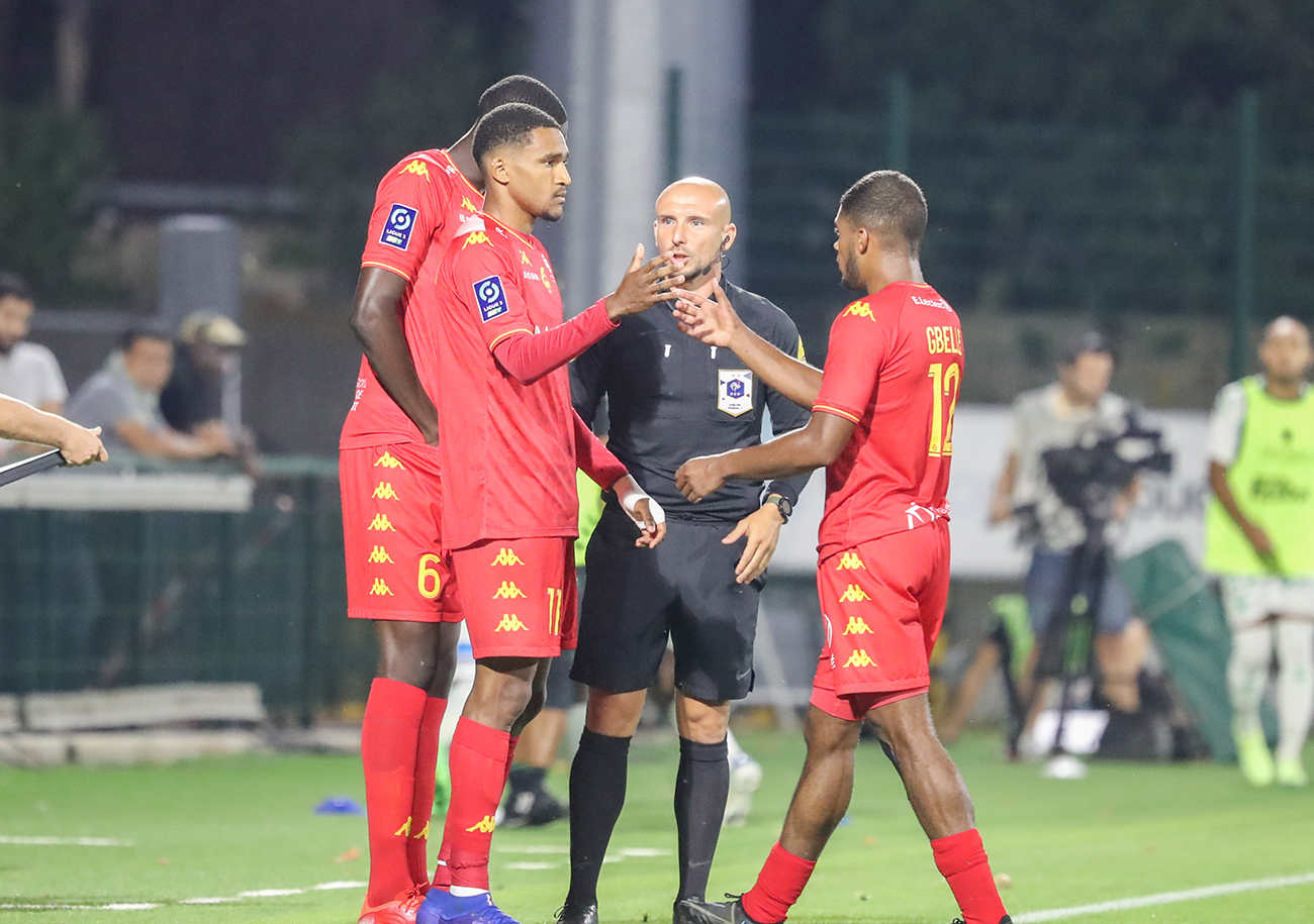 Andreas Hountondji va effectuer la seconde partie de la saison sous le maillot de l'US Orléans, en N1. ©Damien Deslandes