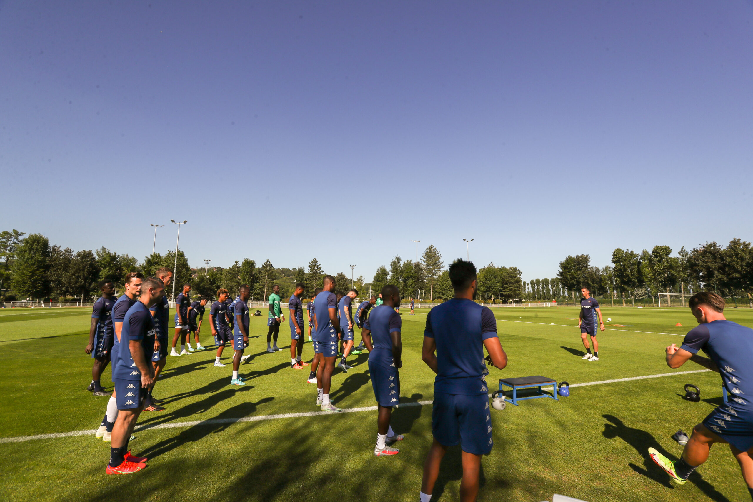 Comme lors des deux dernières années, le Stade Malherbe partira en stage à Deauville. ©Damien Deslandes