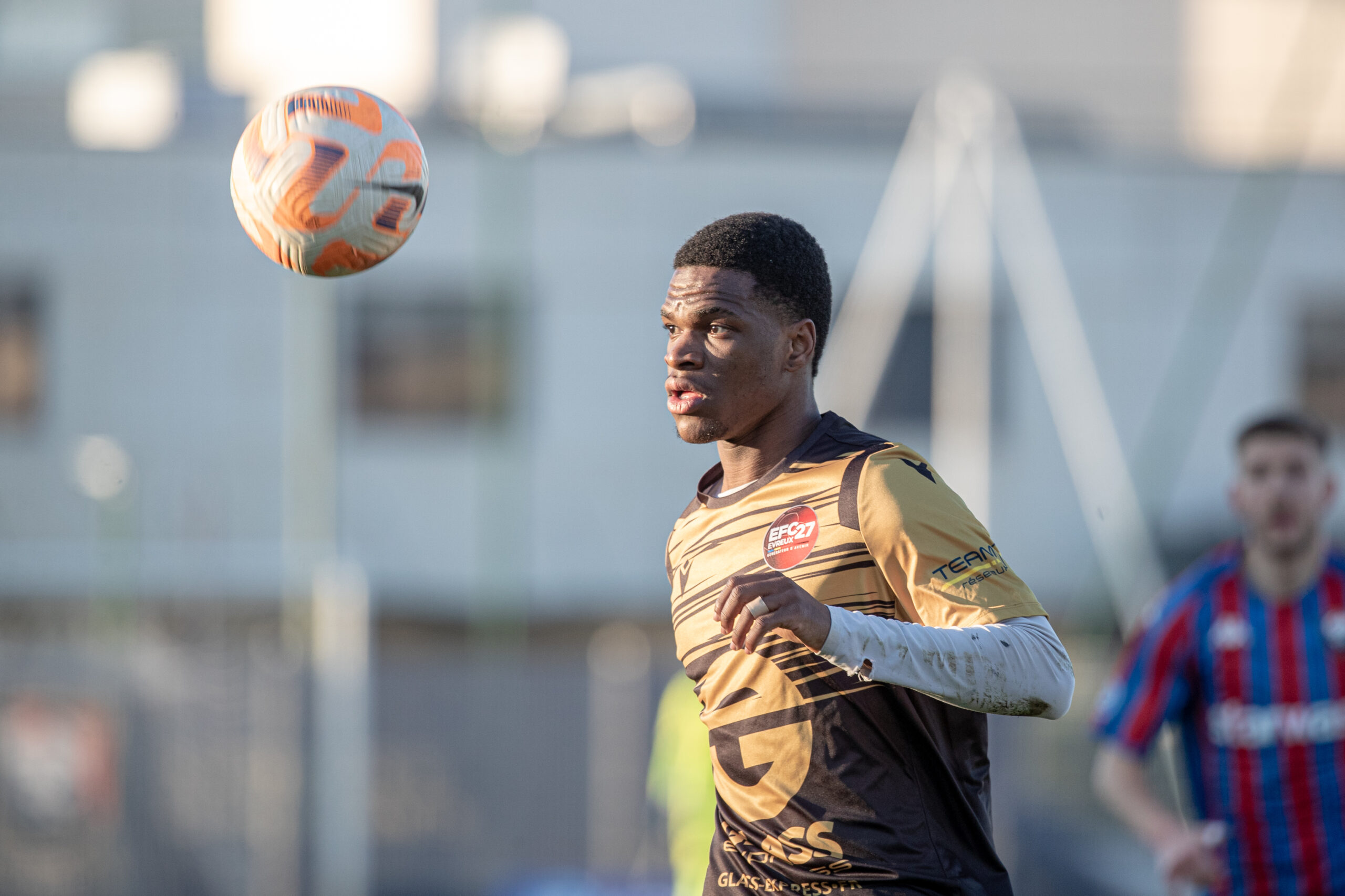 Amede Kabongo, première recrue du FC Rouen.