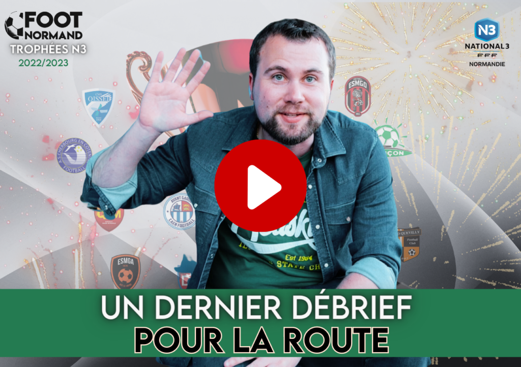 Vous ne voudriez pas manquer le tout dernier épisode du Débrief 100% National 3 ? Entre le dénouement du championnat et les Trophées du N3 2022/2023, le menu de ce lundi est très dense !