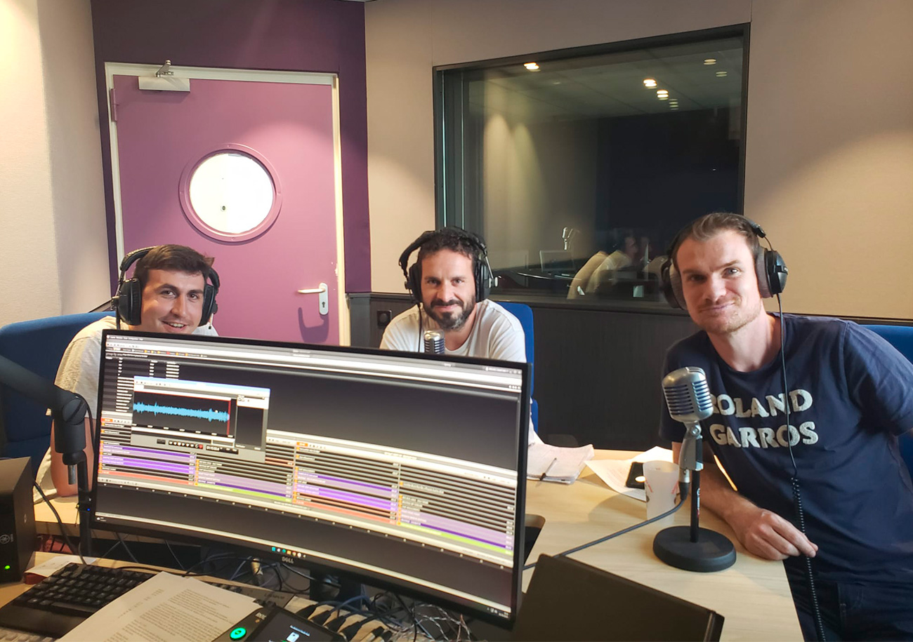 Autour de Joris Marin (Sweet FM), Valentin Pineau (Ouest France), Mathieu Billeaud (Foot Normand) et Gaëtan Briard (Ouest France) ont débattu sur la place des jeunes dans l'équipe de Jean-Marc Furlan.