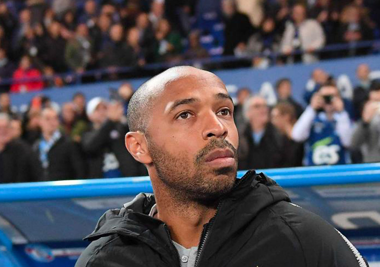 Succédant à Sylvain Ripoll, Thierry Henry a été nommé à la tête de l'équipe de France Espoirs cet été. ©Roland Le Meur