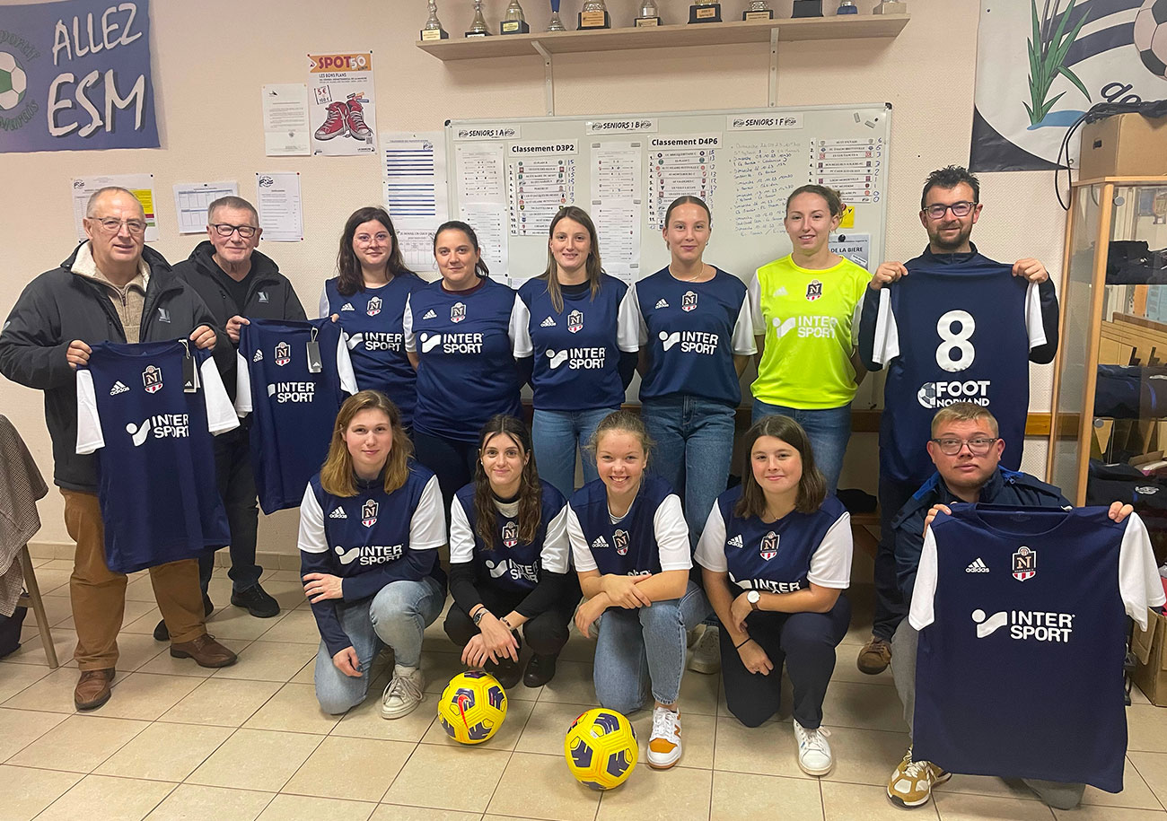 Comme l'Elan Sportif des Marais, remporte un équipement complet (maillots, shorts, chaussettes + ballons) ainsi que 18 places pour un match de L1-L2 d'un club normand.