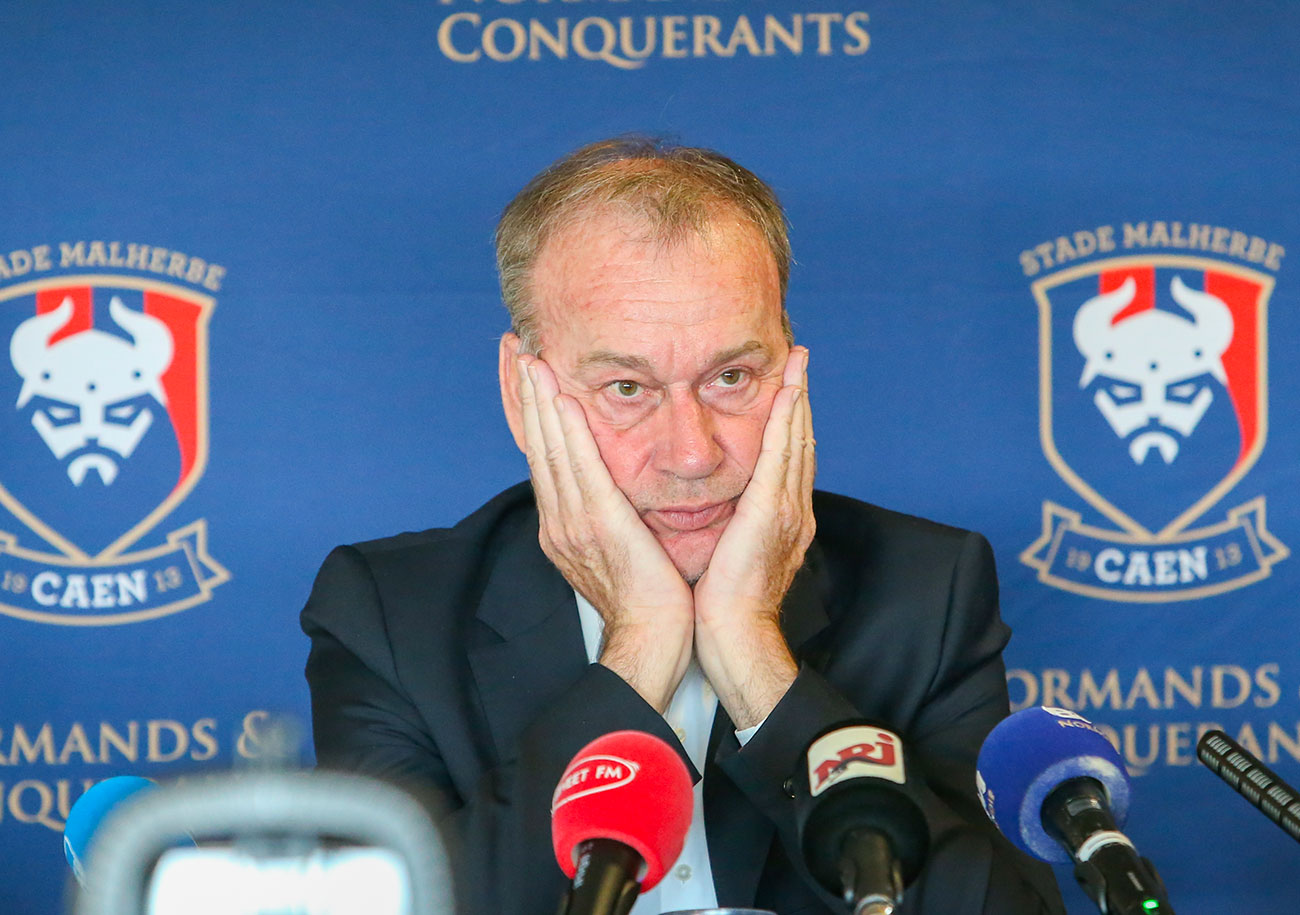 La greffe entre Jean-Marc Furlan et le Stade Malherbe n'aura jamais pris. ©Damien Deslandes