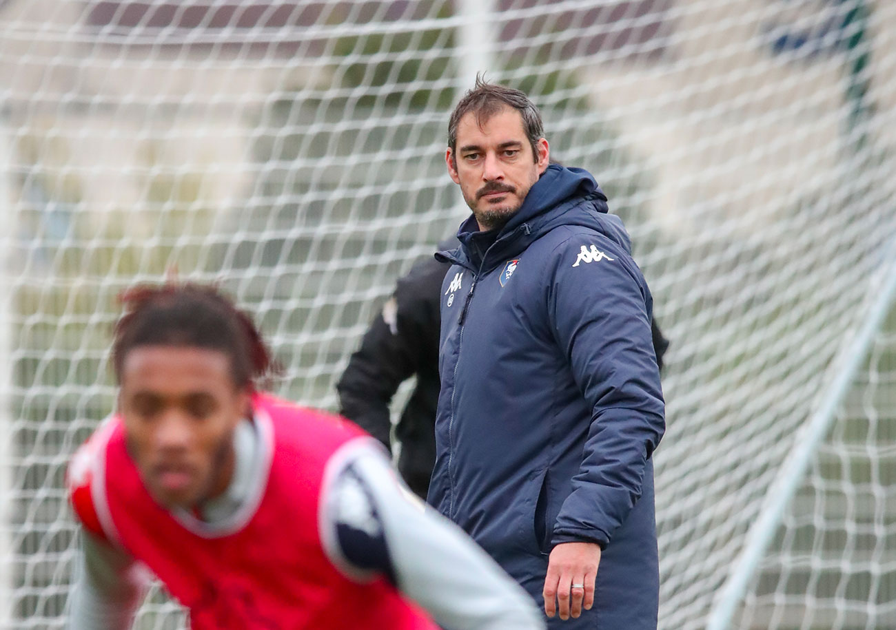 Durant le mercato d'hiver, Nicolas Seube attend, au moins, un renfort capable d'apporter de la vitesse sur la ligne d'attaque. ©Damien Deslandes