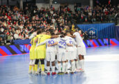 Futsal. Match international au Palais des Sports de Caen - France / Belgique 6-4. ©Damien Deslandes