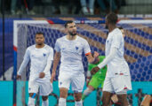 Futsal. Match international au Palais des Sports de Caen - France / Belgique 6-4. ©Damien Deslandes