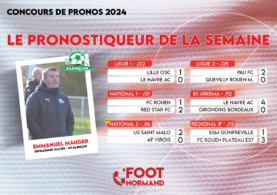 Concours de pronostics 2024 : l'incontournable Emmanuel Mauger (US Alençon) s'essaye au jeu