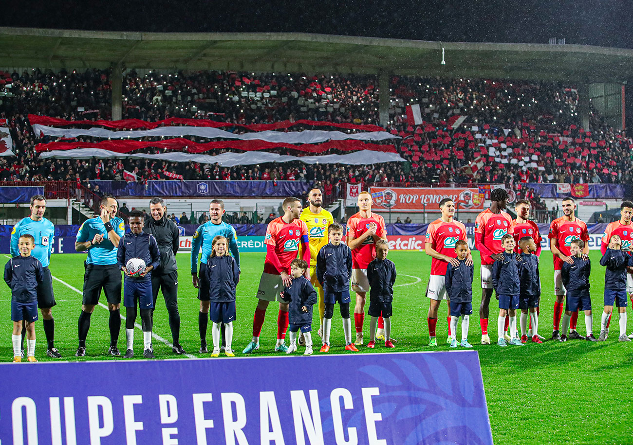 Contrairement à leurs exploits contre Toulouse puis Monaco, les partenaires de Clément Bassin ne pourront pas bénéficier de la ferveur de Diochon pour leur quart de finale de la Coupe de France. ©Damien Deslandes