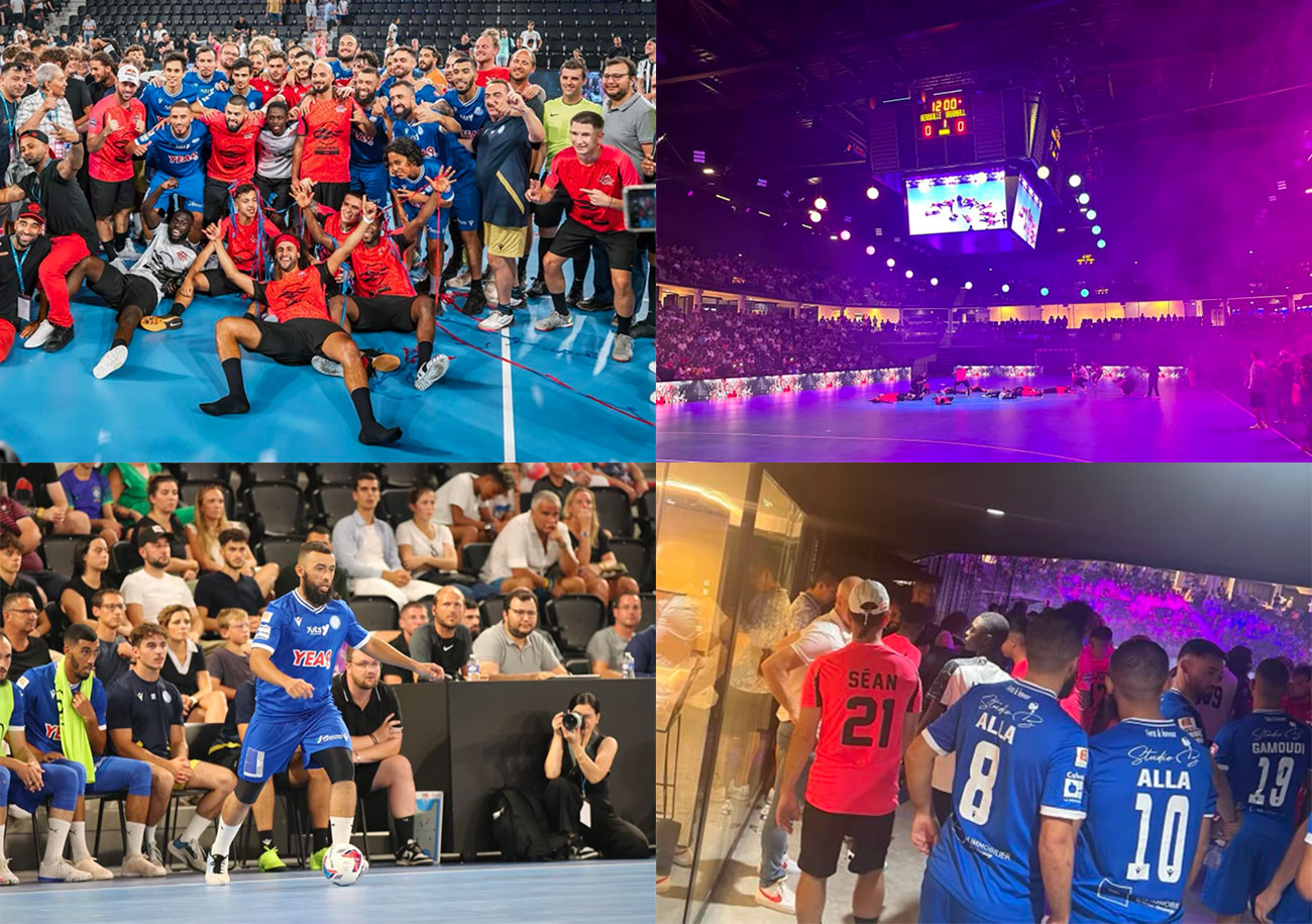 Hérouville Futsal avait participé à l'inauguration du Palais des Sports de Caen, lors de la première semaine de septembre.