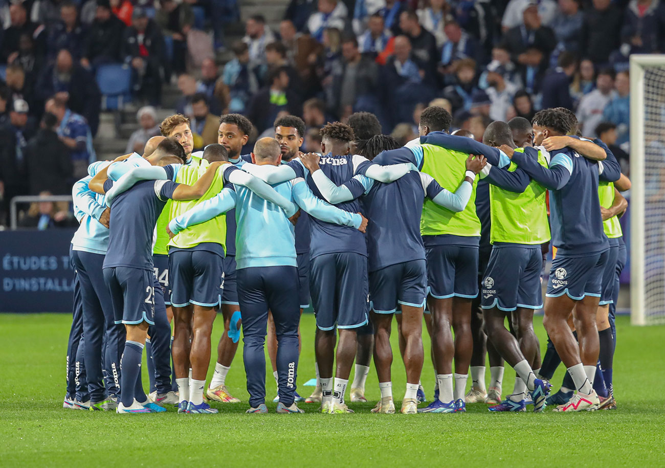 A deux reprises déjà cette saison, le HAC a enchaîné quatre matches de championnat sans victoire. A chaque fois, il a su réagir en s'imposant la journée suivante. Un défi identique l'attend contre Reims. ©Damien Deslandes