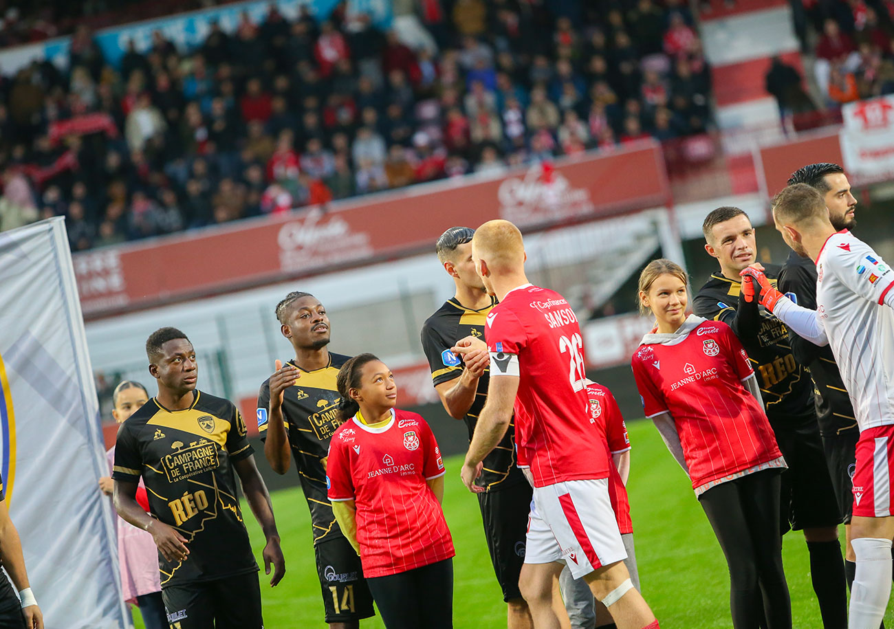 Le FC Rouen et l'US Avranches vont-ils récupérer trois points sur tapis vert ? C'est l'avis en tout cas du CNOSF. ©Damien Deslandes