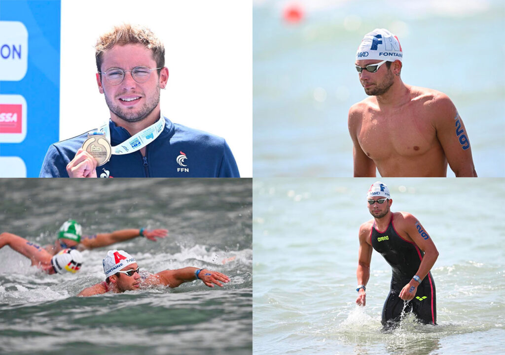 Si c'est sur 5 km qu'il a été titré aux Mondiaux en eau libre, c'est sur le 10 km que Logan Fontaine s'alignera aux JO ; la distance inférieure ne figurant pas au programme olympique.