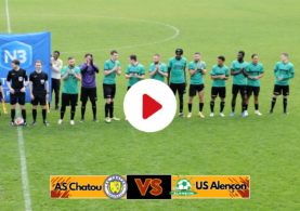 [VIDÉO] En grand format, vivez en inside le déplacement de l'US Alençon à l'AS Chatou (3-1)