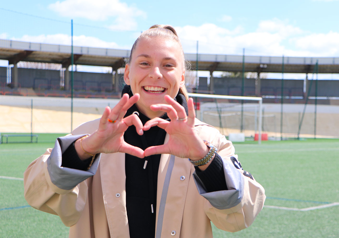 Si le plaisir du ballon rond s'est atténué cette saison, Alizée Leroy entendu bien aller au bout de son engagement avec le Stade Malherbe avec comme objectif le maintien en D3.